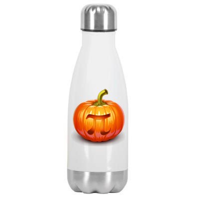 Pumpkin Pi Jack O Lantern Stainless Steel Insulated Water Bottle