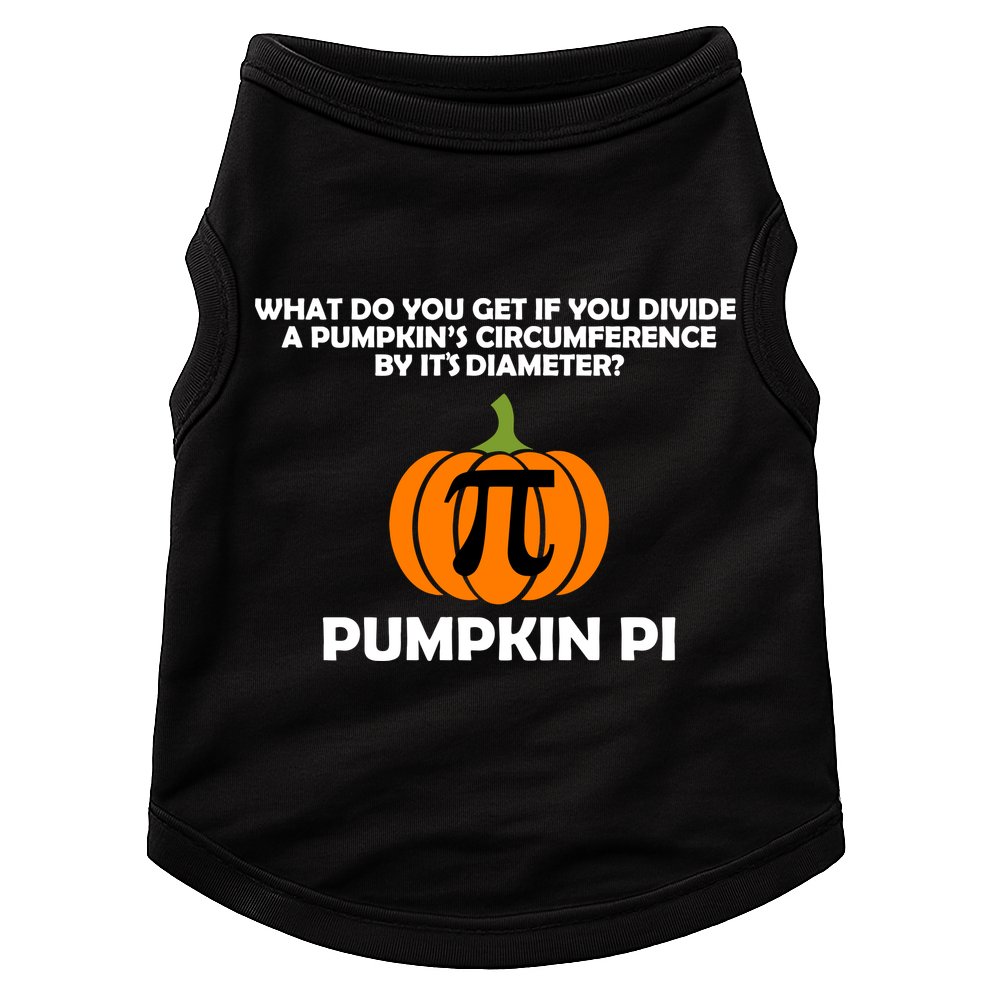 Pumpkin Pi Math Lovers Doggie Tank