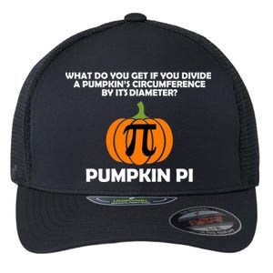 Pumpkin Pi Math Lovers Flexfit Unipanel Trucker Cap