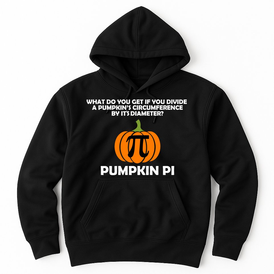 Pumpkin Pi Math Lovers Hoodie