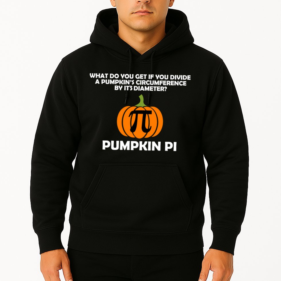Pumpkin Pi Math Lovers Hoodie