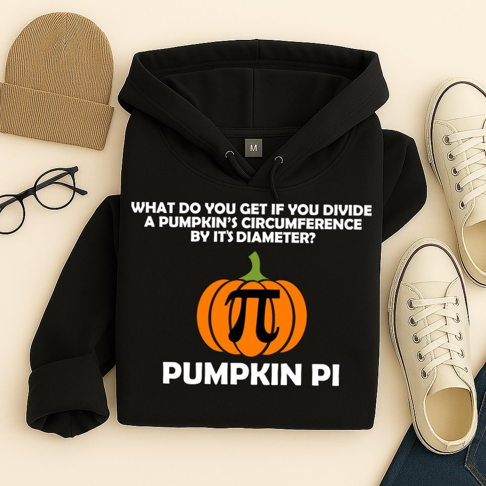 Pumpkin Pi Math Lovers Hoodie
