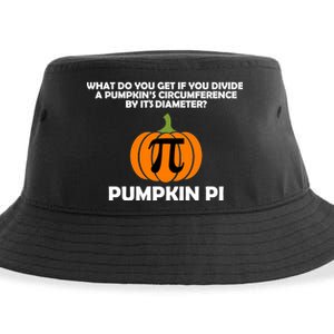 Pumpkin Pi Math Lovers Sustainable Bucket Hat