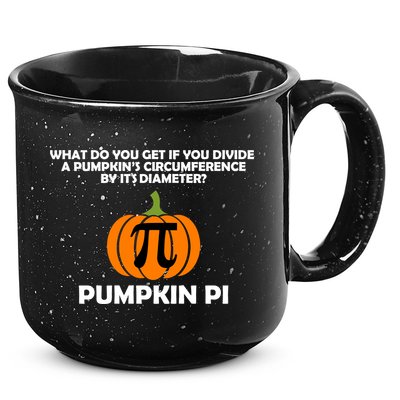 Pumpkin Pi Math Lovers 15oz Campfire Ceramic Mug
