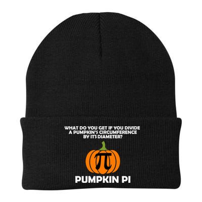 Pumpkin Pi Math Lovers Knit Cap Winter Beanie
