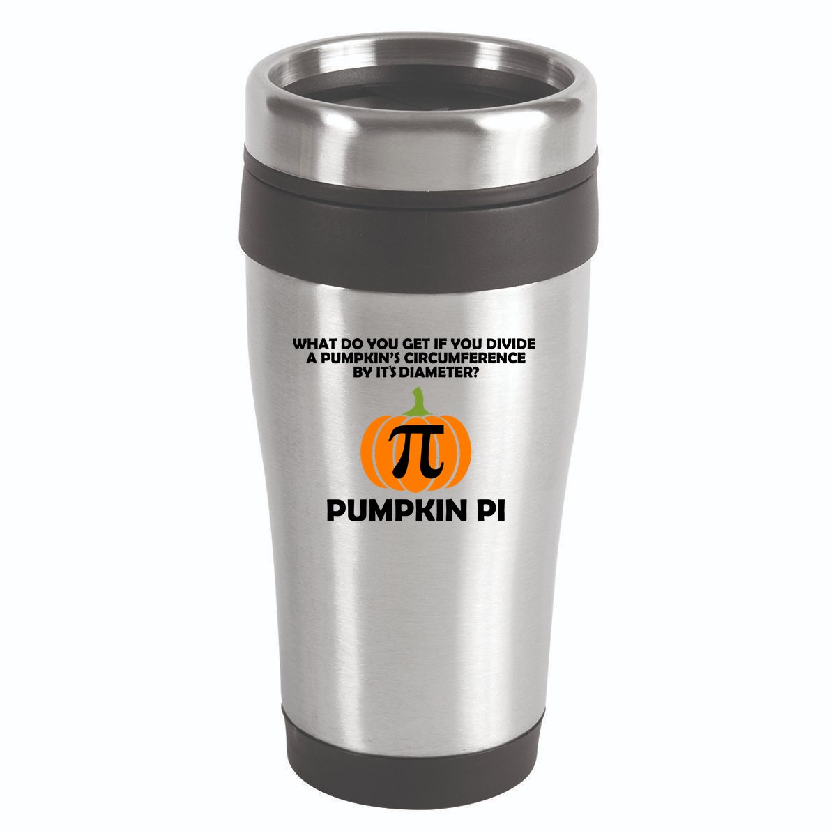 Pumpkin Pi Math Lovers 16oz Travel Tumbler