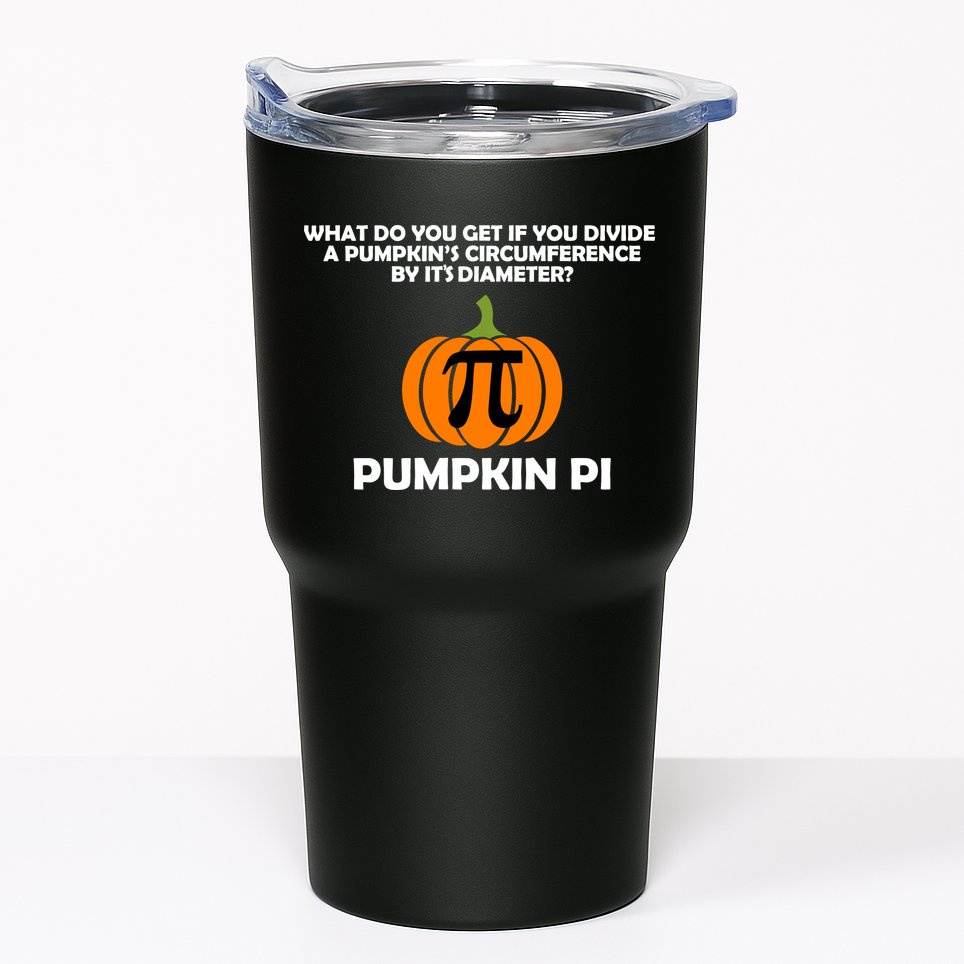 Pumpkin Pi Math Lovers Tumbler