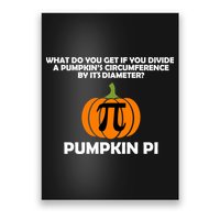 Pumpkin Pi Math Lovers Poster