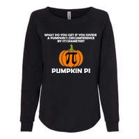 Pumpkin Pi Math Lovers Womens California Wash Sweatshirt