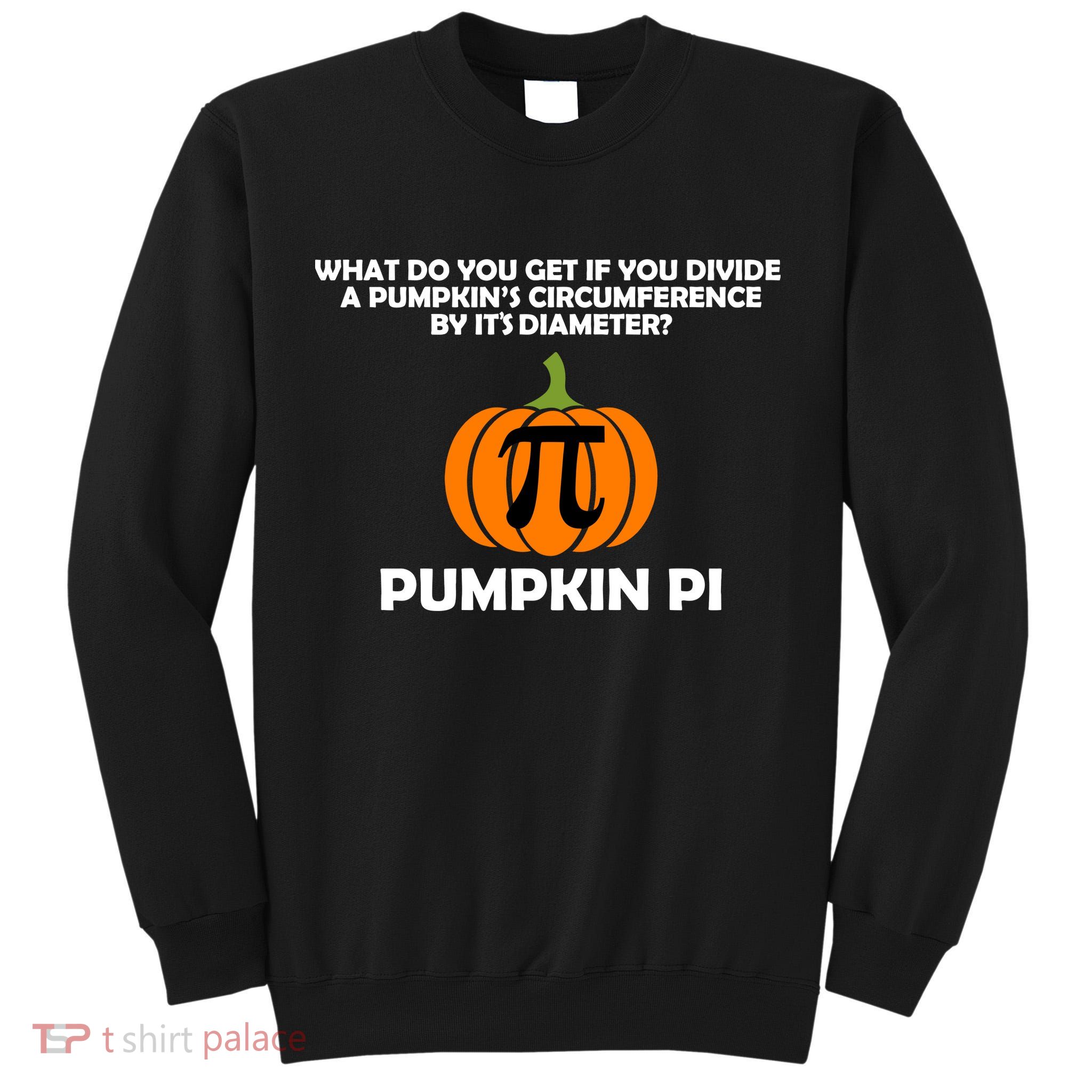 Pumpkin Pi Math Lovers Tall Sweatshirt
