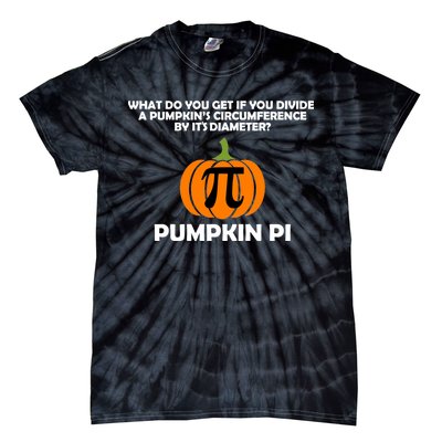 Pumpkin Pi Math Lovers Tie-Dye T-Shirt