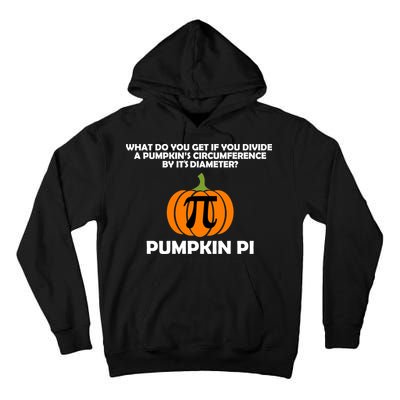 Pumpkin Pi Math Lovers Tall Hoodie