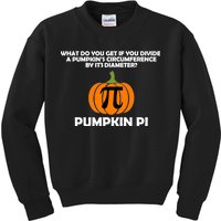 Pumpkin Pi Math Lovers Kids Sweatshirt