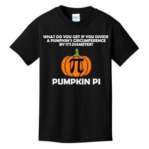 Pumpkin Pi Math Lovers Kids T-Shirt