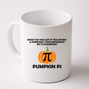 Pumpkin Pi Math Lovers Coffee Mug