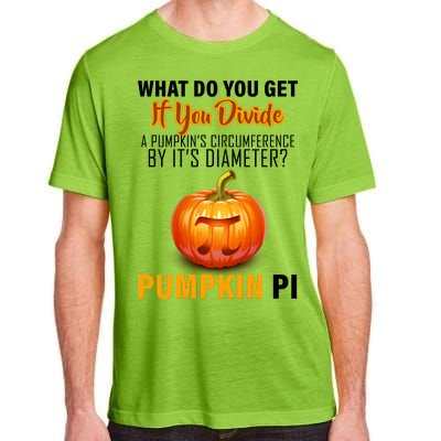 Pumpkin Pi Math Teacher Pun Adult ChromaSoft Performance T-Shirt