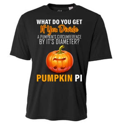 Pumpkin Pi Math Teacher Pun Cooling Performance Crew T-Shirt