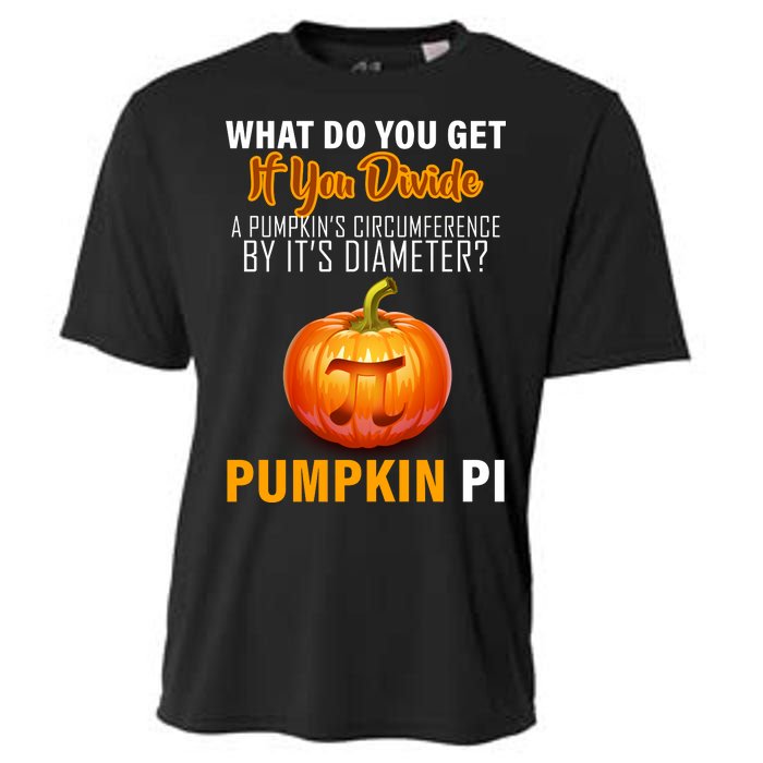 Pumpkin Pi Math Teacher Pun Cooling Performance Crew T-Shirt