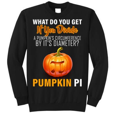 Pumpkin Pi Math Teacher Pun Sweatshirt