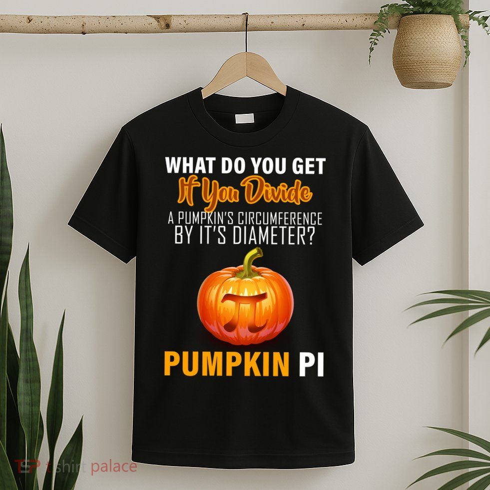 Pumpkin Pi Math Teacher Pun T-Shirt