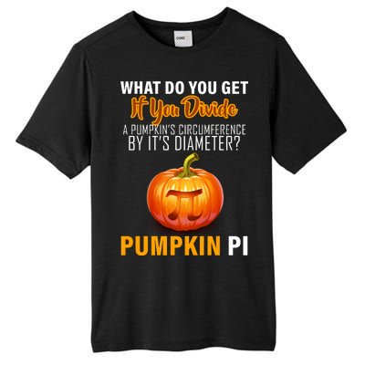 Pumpkin Pi Math Teacher Pun Tall Fusion ChromaSoft Performance T-Shirt