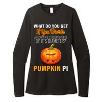 Pumpkin Pi Math Teacher Pun Womens CVC Long Sleeve Shirt