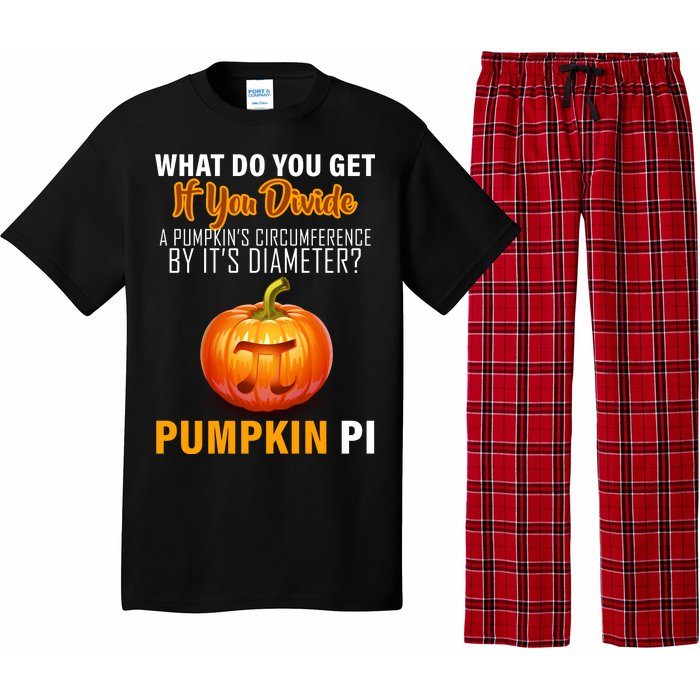 Pumpkin Pi Math Teacher Pun Pajama Set