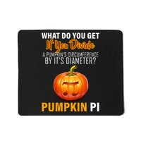 Pumpkin Pi Math Teacher Pun Mousepad