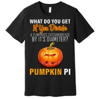 Pumpkin Pi Math Teacher Pun Premium T-Shirt