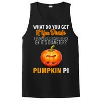 Pumpkin Pi Math Teacher Pun PosiCharge Competitor Tank