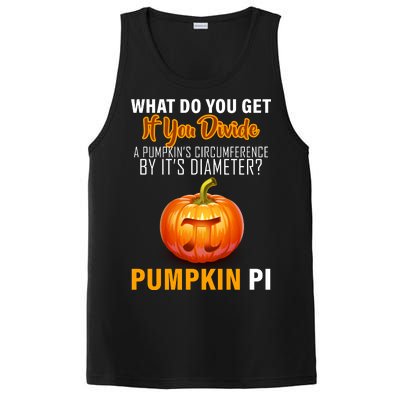 Pumpkin Pi Math Teacher Pun PosiCharge Competitor Tank