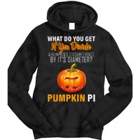 Pumpkin Pi Math Teacher Pun Tie Dye Hoodie