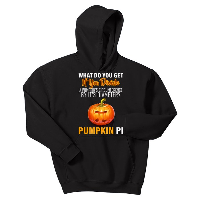 Pumpkin Pi Math Teacher Pun Kids Hoodie