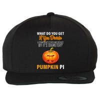 Pumpkin Pi Math Teacher Pun Wool Snapback Cap