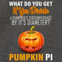 Pumpkin Pi Math Teacher Pun Vector Backpack