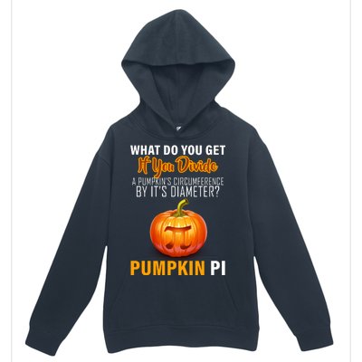 Pumpkin Pi Math Teacher Pun Urban Pullover Hoodie