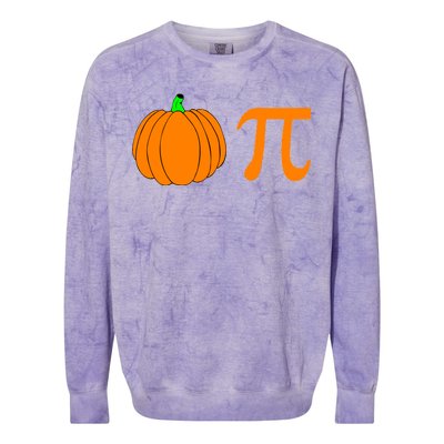 Pumpkin Pie Colorblast Crewneck Sweatshirt