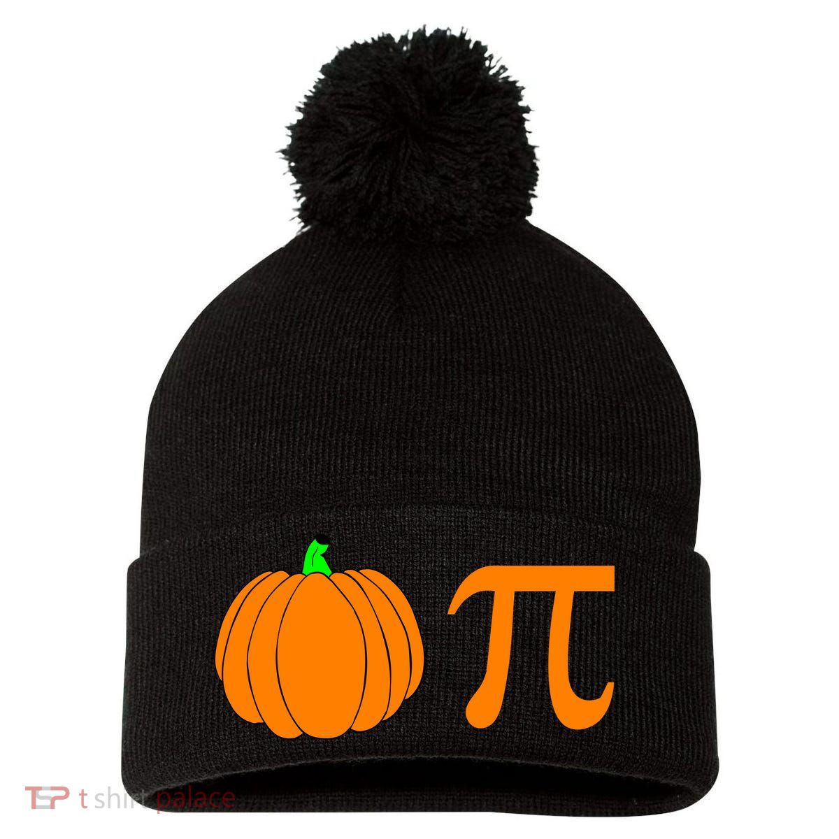 Pumpkin Pie Pom Pom 12in Knit Beanie