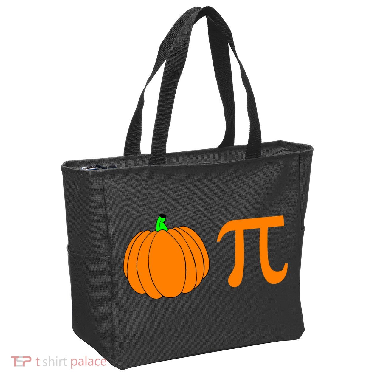 Pumpkin Pie Zip Tote Bag