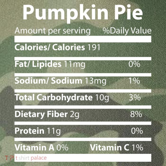 Pumpkin Pie Nutritional Facts Funny Thanksgiving Legacy Tie Dye Trucker Hat