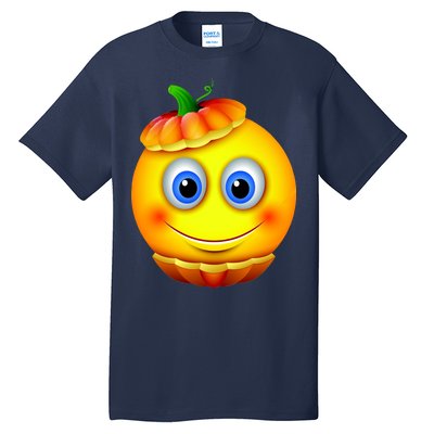 Pumpkin Smiley Emoji Tall T-Shirt