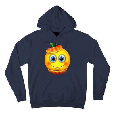 Pumpkin Smiley Emoji Tall Hoodie