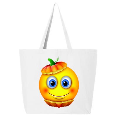 Pumpkin Smiley Emoji 25L Jumbo Tote