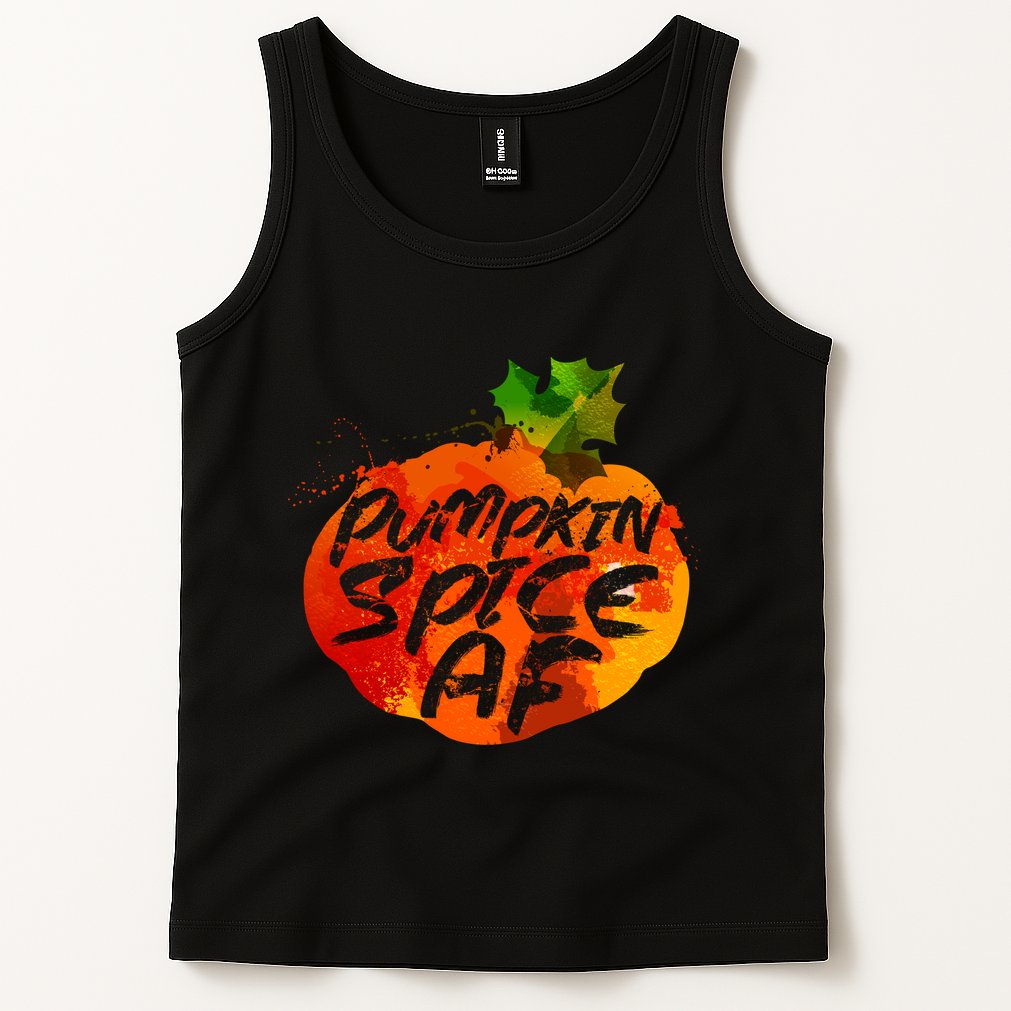 Pumpkin Spice AF Tank Top