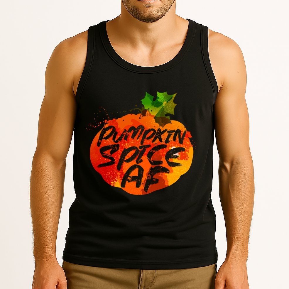 Pumpkin Spice AF Tank Top