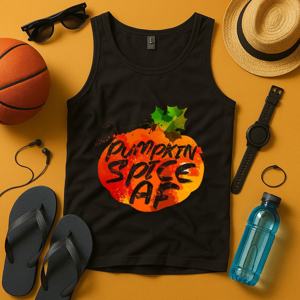 Pumpkin Spice AF Tank Top