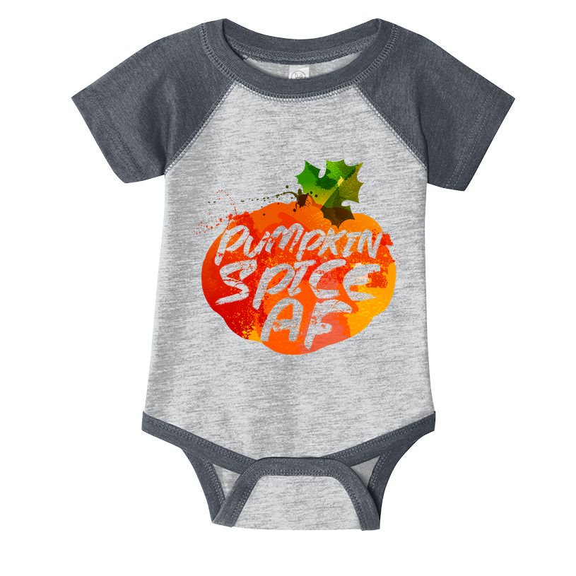 Pumpkin Spice AF Infant Baby Jersey Bodysuit