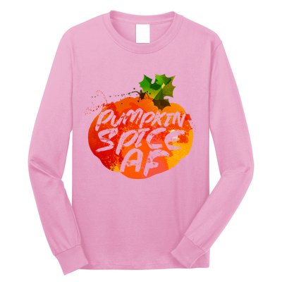 Pumpkin Spice AF Long Sleeve Shirt