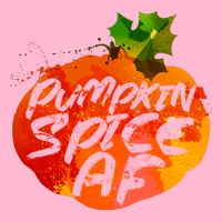 Pumpkin Spice AF Visor