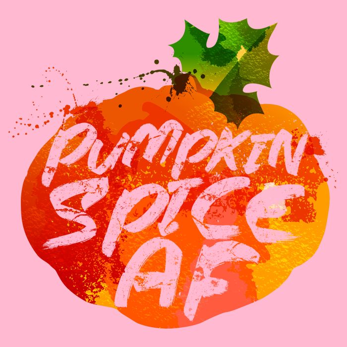 Pumpkin Spice AF Visor